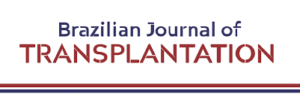 Logo do periódico Brazilian Journal of Transplantation 