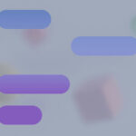 Digital image of text message conversation balloons on a translucent background that simulates a smartphone screen