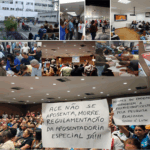 Photograph of the Public Hearing at ENSP during the debate on the health of disease control agents. - SciELO in Perspective | Press Releases Photograph of the Public Hearing at ENSP during the debate on the health of disease control agents.