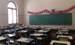 Sala de aula da Escola Estadual Romão Puiggari.