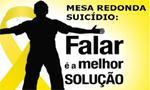 Divulgação de uma mesa redonda, promovida pela UFAL, sobre prevenção ao suicídio.